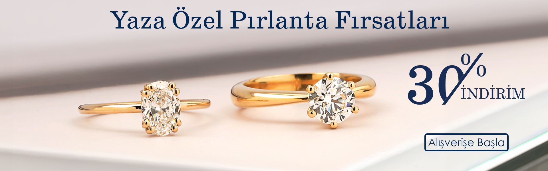Yaza Özel Pırlanta Fırsatları