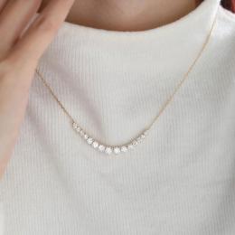 0.85 Karat Özel Tasarım Pırlanta Kolye