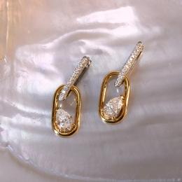 2 Karat Damla Kesim Pırlanta Küpe