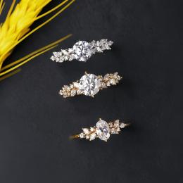 1.10 Karat Özel Tasarım Vintage Pırlanta Tektaş Yüzük
