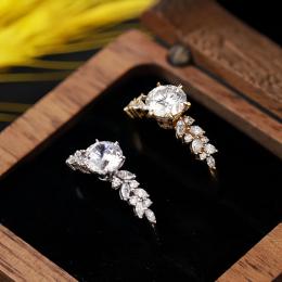 1.10 Karat Özel Tasarım Vintage Pırlanta Tektaş Yüzük