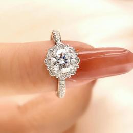 1 Karat Vintage Tasarım Pırlanta Tektaş Yüzük